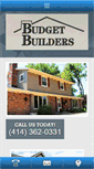 Mobile Screenshot of budgetbuildersllc.com