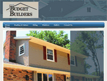 Tablet Screenshot of budgetbuildersllc.com